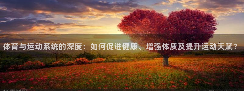 yy易游官网下载注册：体育与运动系统的深度：如何促进