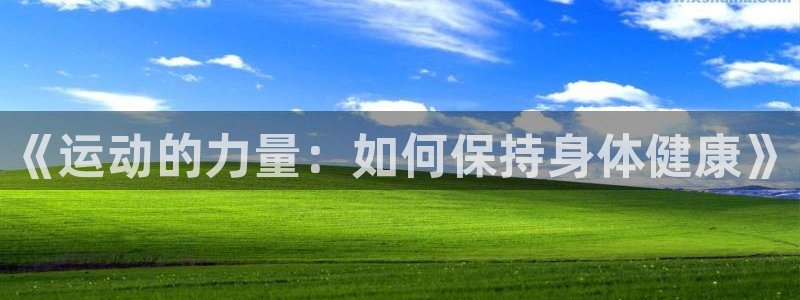 德国yy易游官方正版app集团：《运动的力量：如何保